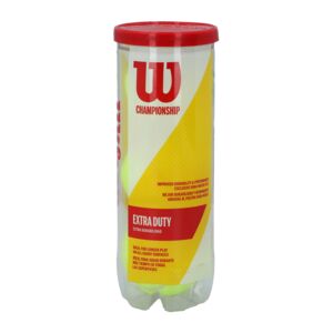 Wilson 3-Piece Championship Tennis Ball Yellow Wilson 3-Piece Championship Tennis Ball Yellow